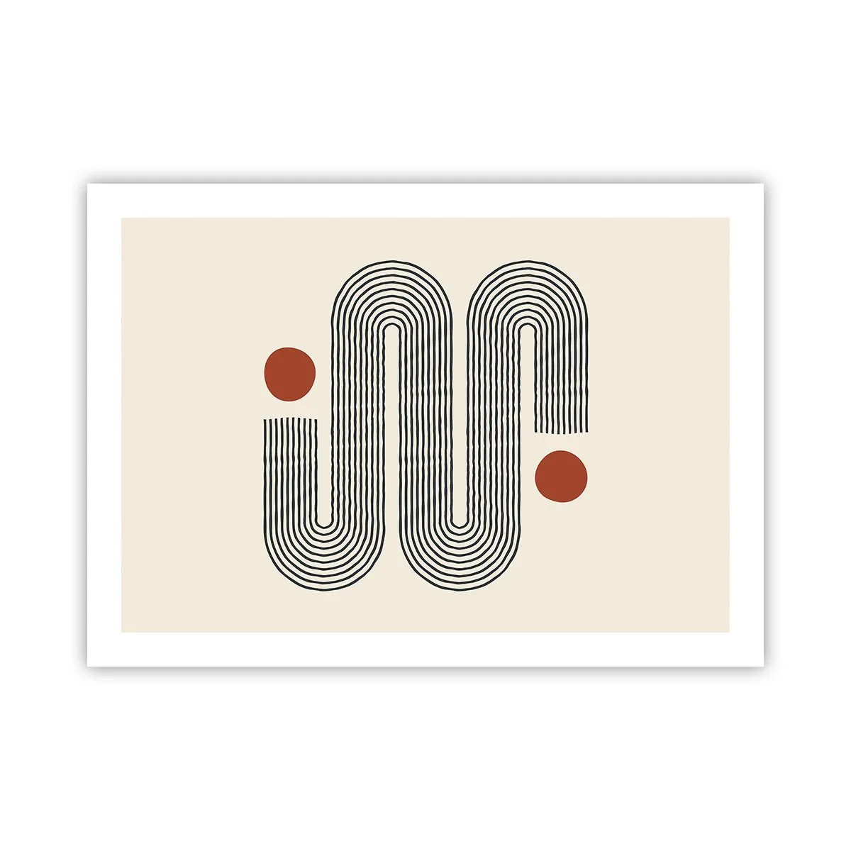 Affiche - Poster - Du début à la fin - 70x50 cm