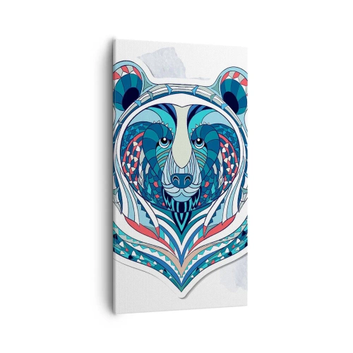 Impression sur toile - Image sur toile - Vive le Groenland ! - 55x100 cm