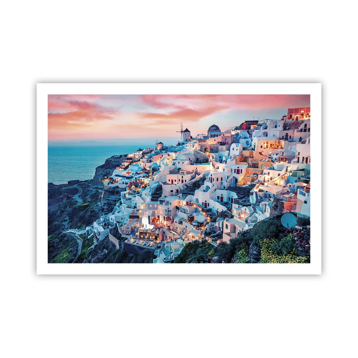 Affiche - Poster - Vos grandes vacances en Grèce - 91x61 cm