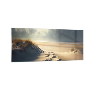 Impression sur verre - Image sur verre - Un paysage apaisant - 100x40 cm