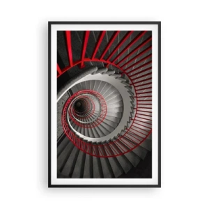 Affiche dans un cadre noir - Poster - Amusement architectural - 61x91 cm