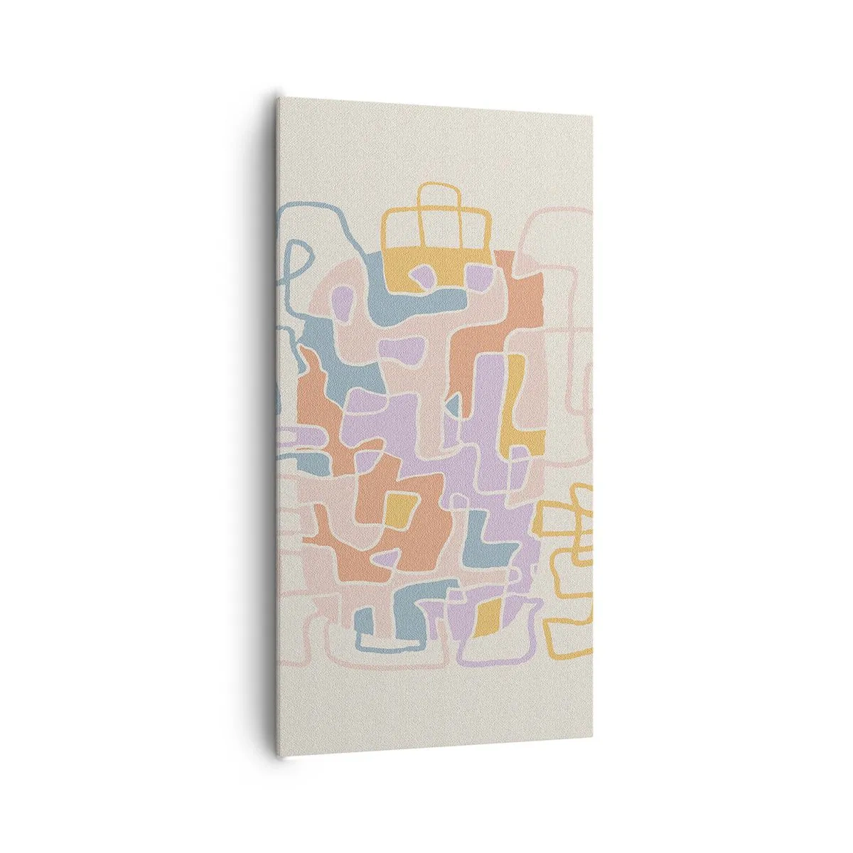 Impression sur toile - Image sur toile - Labyrinthe – une aventure joyeuse - 65x120 cm