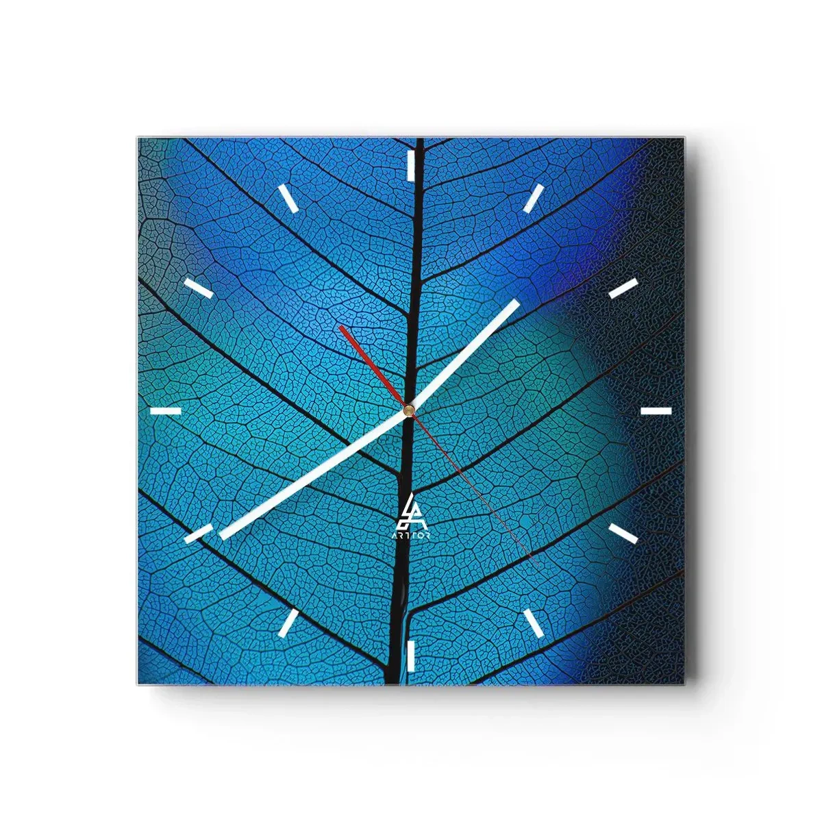 Horloge murale - Pendule murale - Construction complexe - 40x40 cm