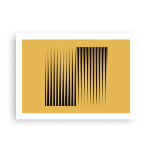 Affiche - Poster - Cadre opposé - 70x50 cm