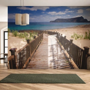 Papier peint sur mesure Autocollant Deluxe - Emmène-moi dans les îles du bonheur - Paysage, Plage, Madère
