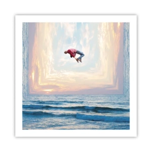 Affiche - Poster - Vers une autre dimension - 60x60 cm