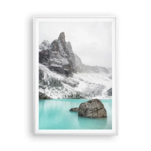 Affiche dans un cadre blanc - Poster - Sur ses gardes - 70x100 cm