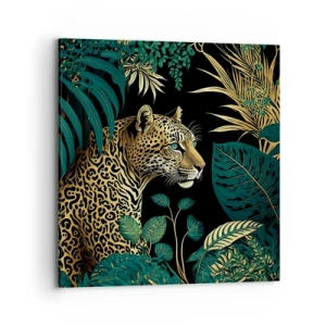 Impression sur toile - Image sur toile - Un hôte dans la jungle - 70x70 cm