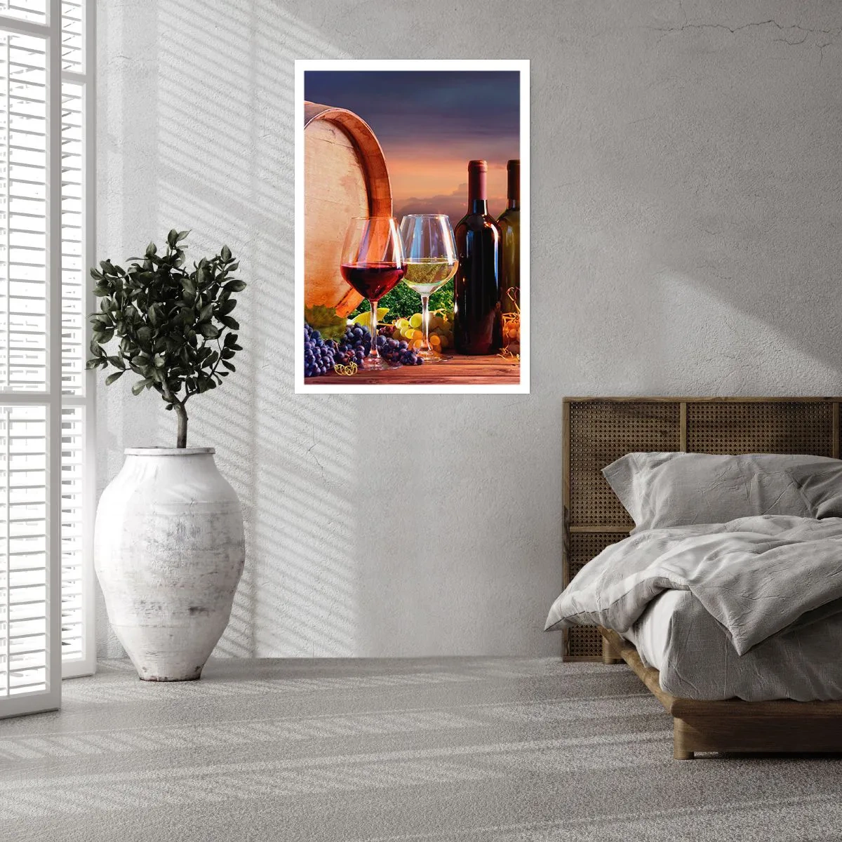 Affiche - Poster - Ici la vie a du goût - 30x40 cm