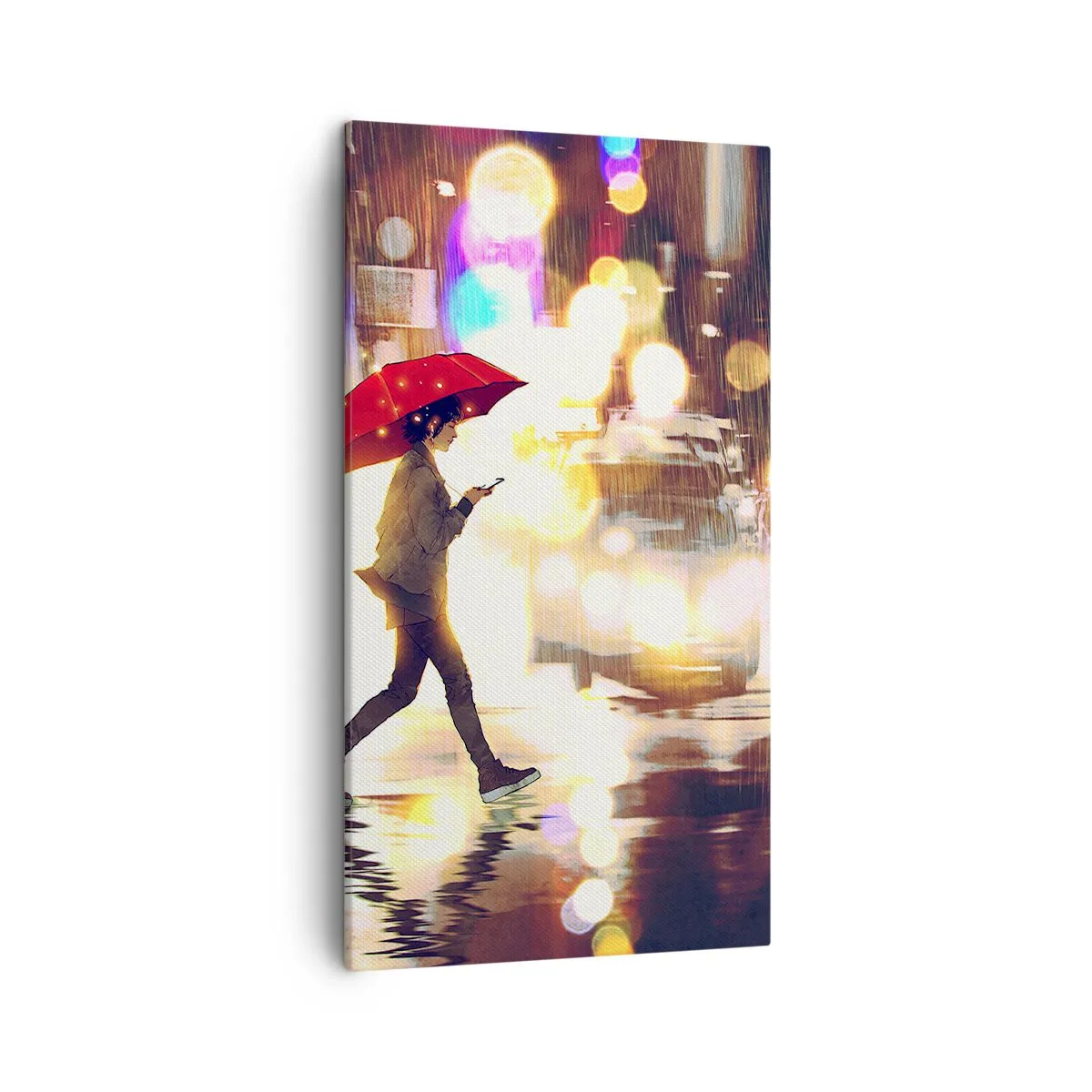 Impression sur toile - Image sur toile - Et pourtant ensoleillé - 45x80 cm