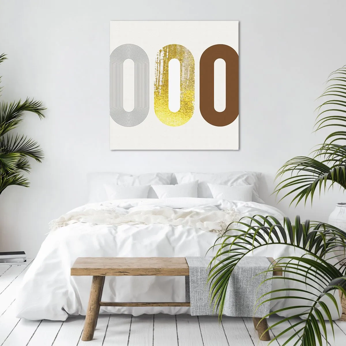 Impression sur toile - Image sur toile - Ooo! - 30x30 cm