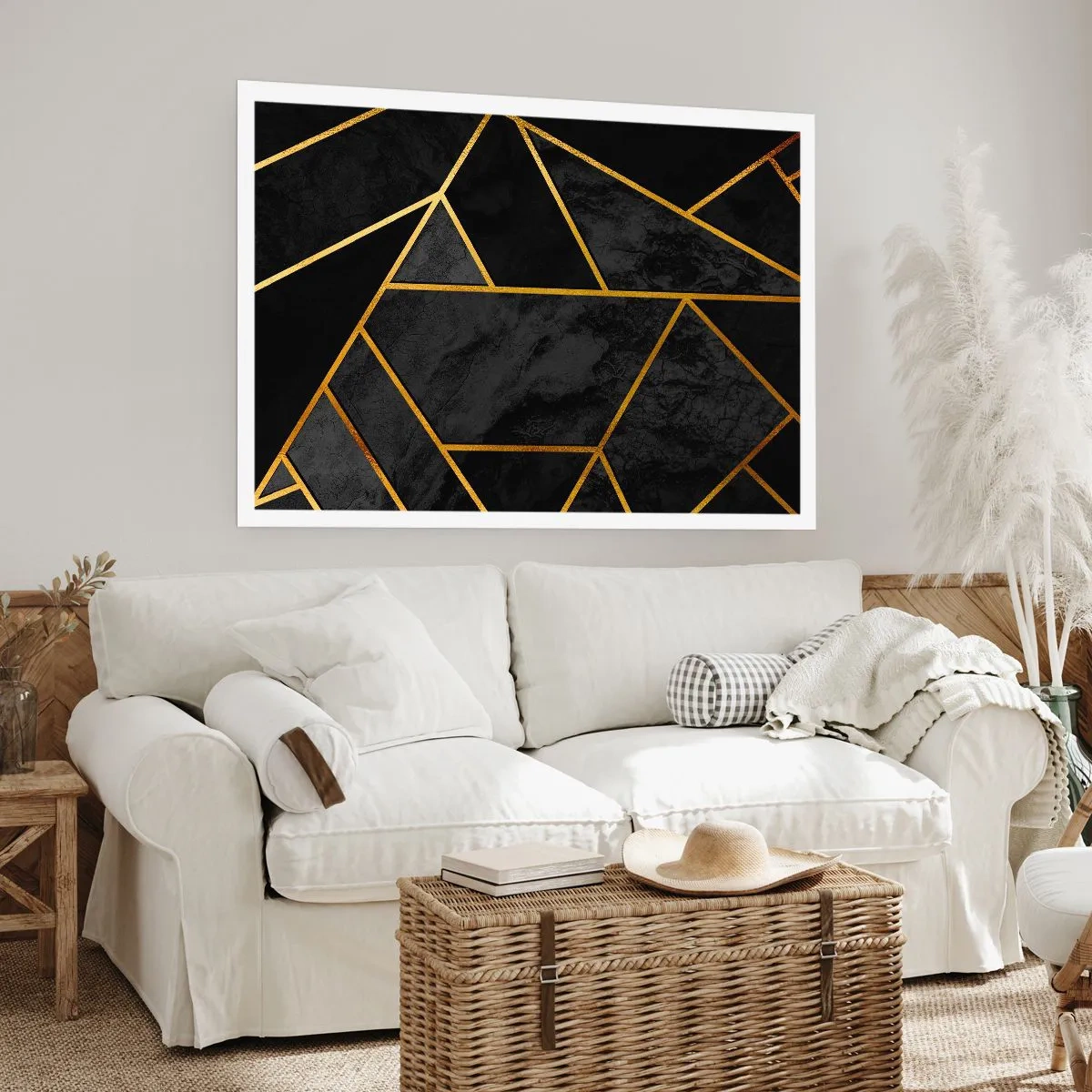 Affiche - Poster - Obscurité et éclat - 50x40 cm