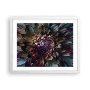 Affiche dans un cadre blanc - Poster - L'apogée de la jeunesse - 50x40 cm