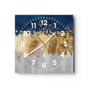 Horloge murale - Pendule murale - Une composition moderne et pétillante - 40x40 cm