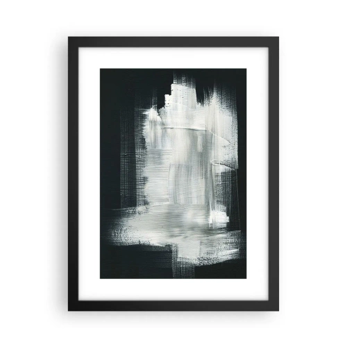 Affiche dans un cadre noir - Poster - Tissé à la verticale et à l'horizontale - 30x40 cm