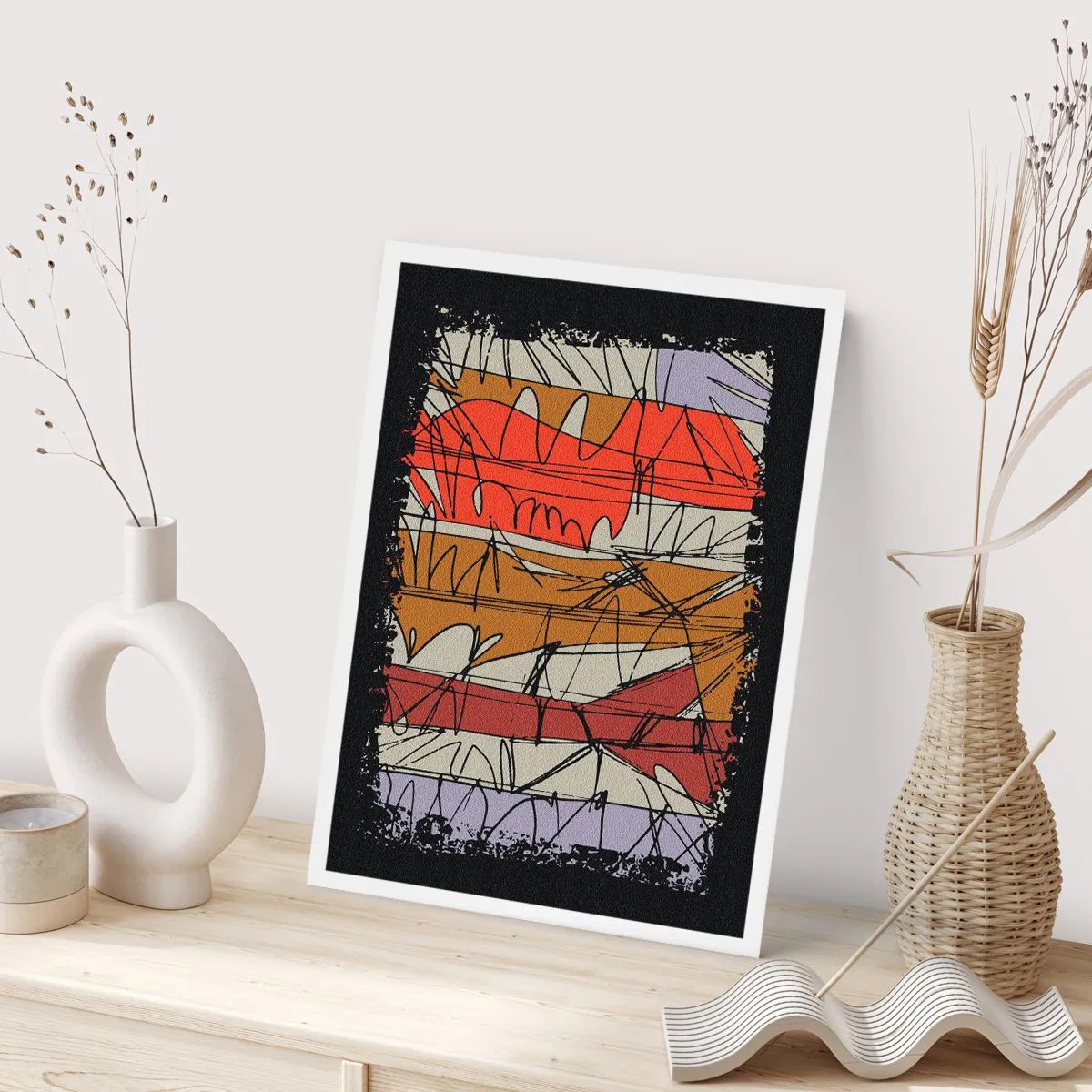 Affiche - Poster - Composition spontanée - 70x100 cm