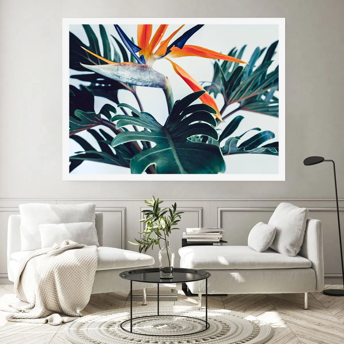 Affiche - Poster - Le buisson oiseaux - 91x61 cm