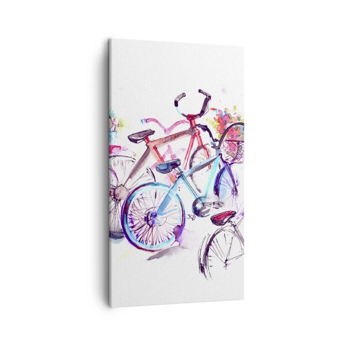 Impression sur toile - Image sur toile - Congrès du club Antymoto - 45x80 cm