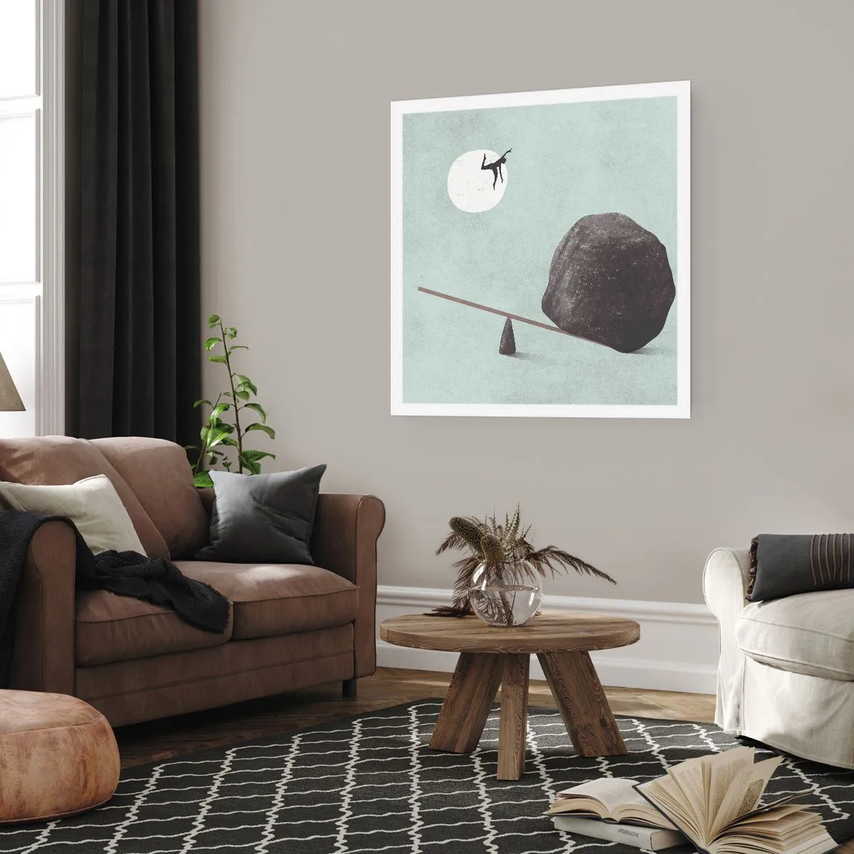 Affiche - Poster - Réalisation de ses rêves - 50x50 cm