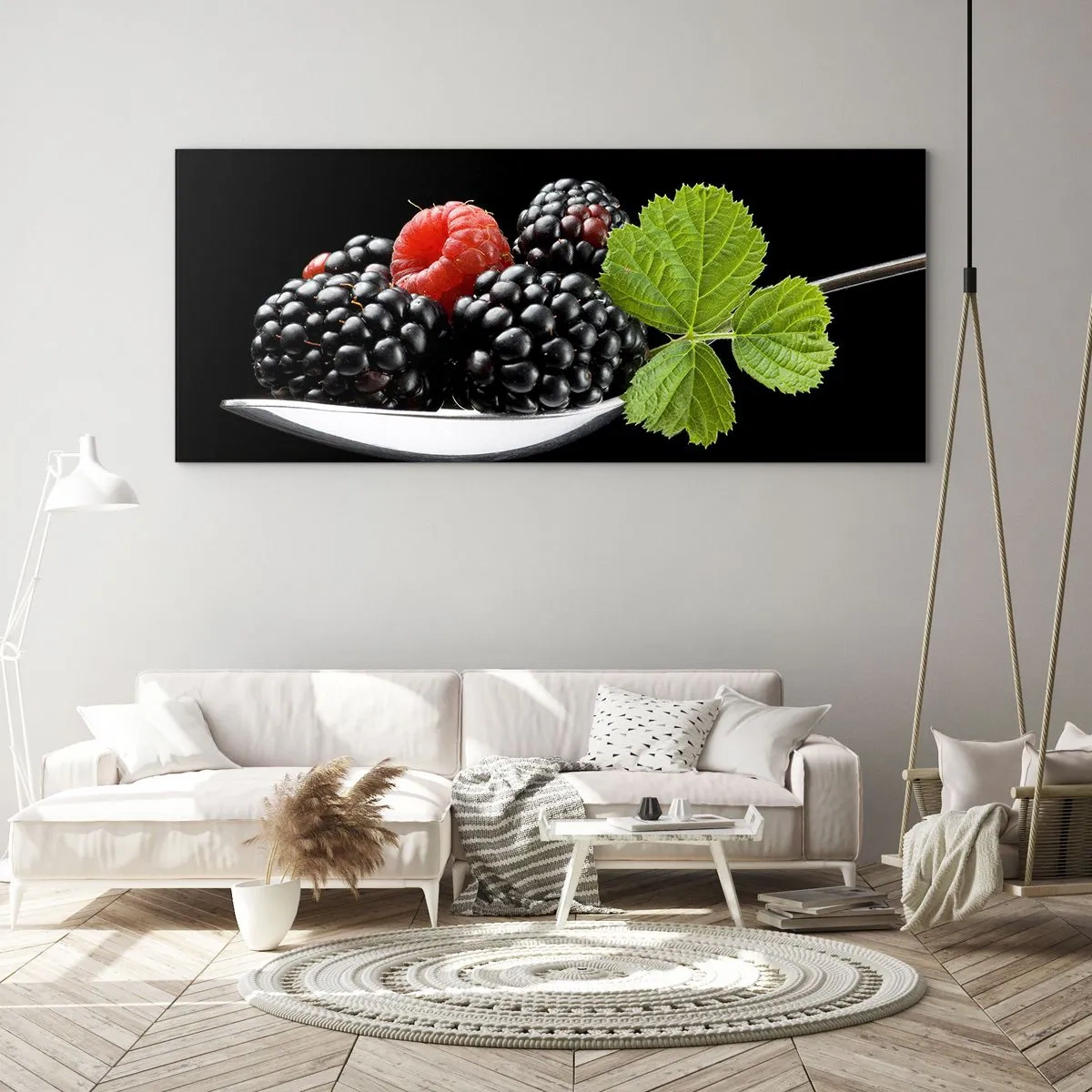 Impression sur verre - Image sur verre - Le goût de la fraîcheur - 100x40 cm