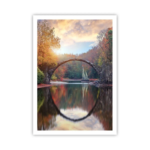 Affiche - Poster - De l'autre cote du miroir - 70x100 cm