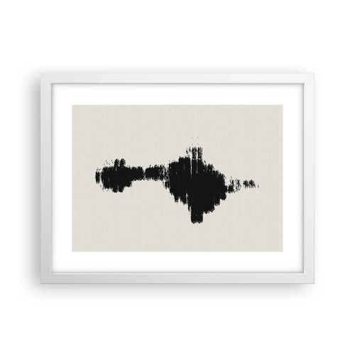 Affiche dans un cadre blanc - Poster - Vibrations de l'imagination - 40x30 cm