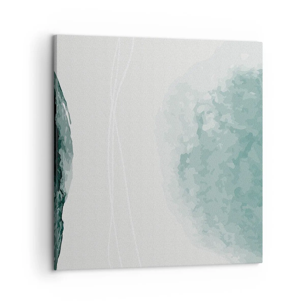 Impression sur toile - Image sur toile - Rencontre avec le brouillard - 50x50 cm