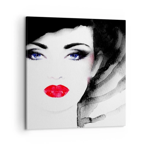 Impression sur toile - Image sur toile - Elle repousse et attire - 50x50 cm