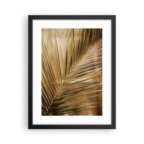 Affiche dans un cadre noir - Poster - Colonnade naturelle - 30x40 cm