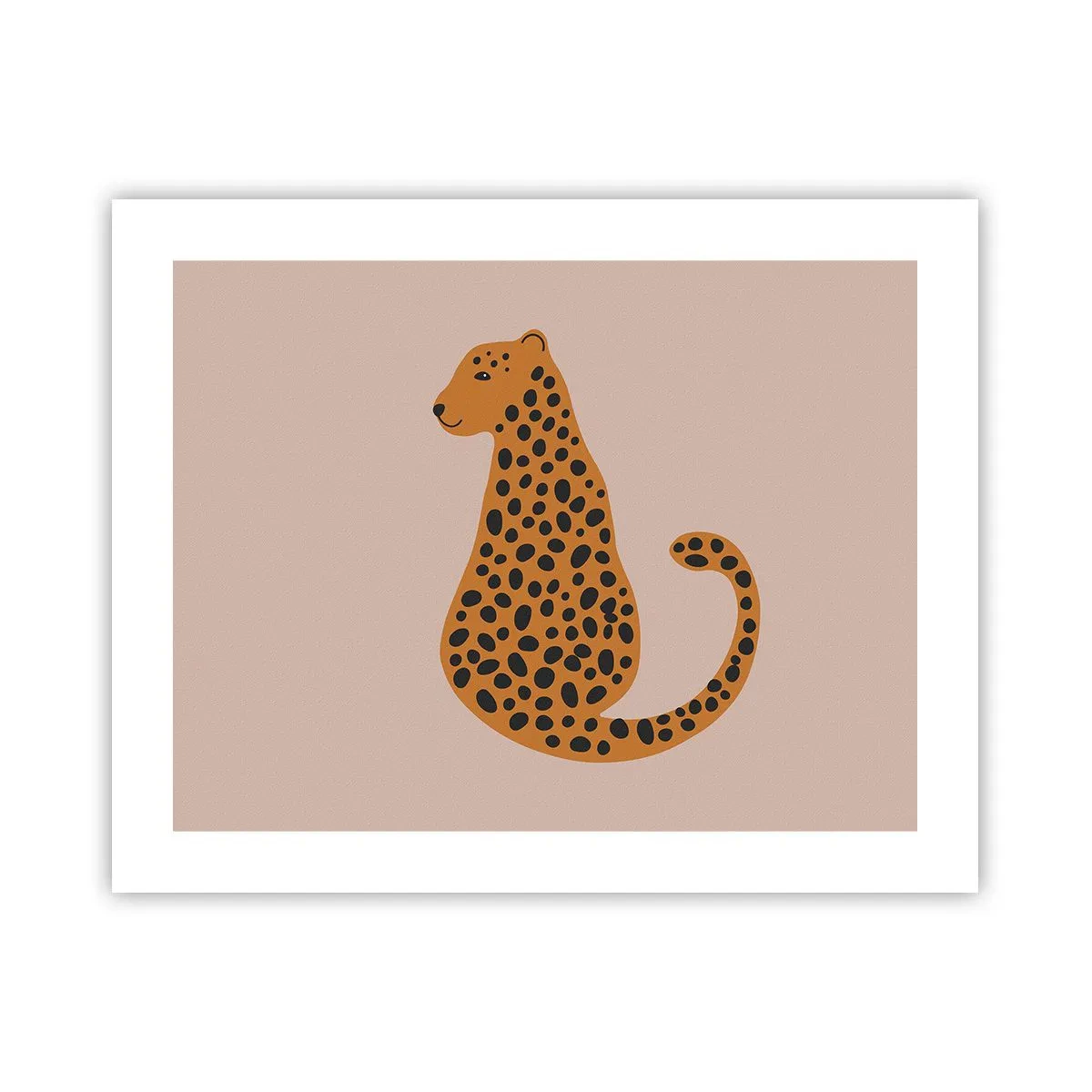 Affiche - Poster - La panthère est un motif à la mode - 50x40 cm
