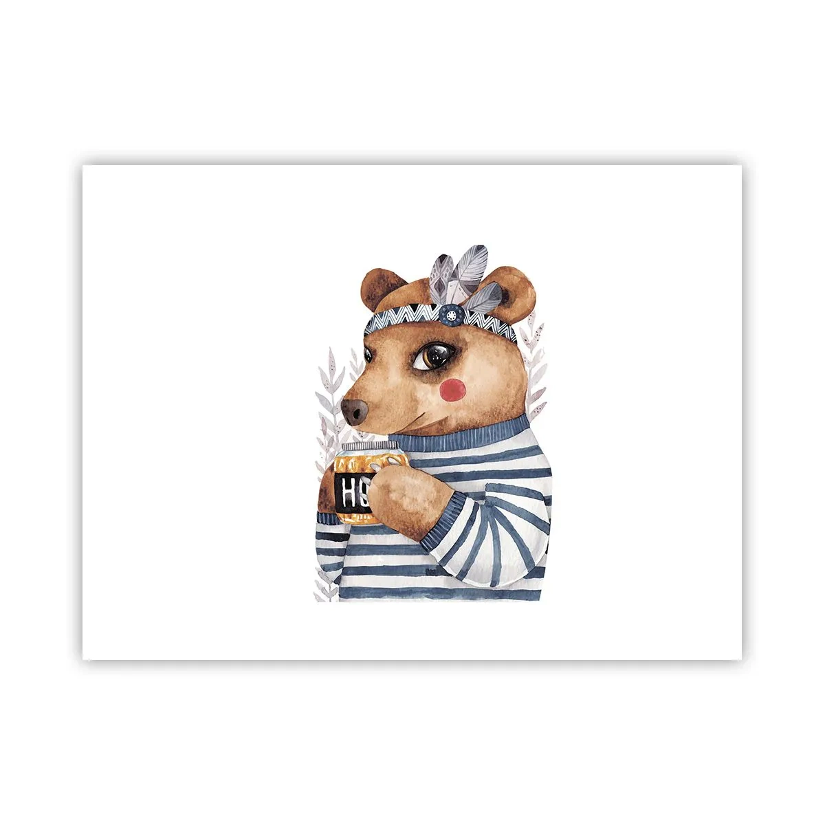 Affiche - Poster - Un nounours trop mignon - 40x30 cm