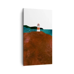 Impression sur toile - Image sur toile - En regardant la mer - 45x80 cm