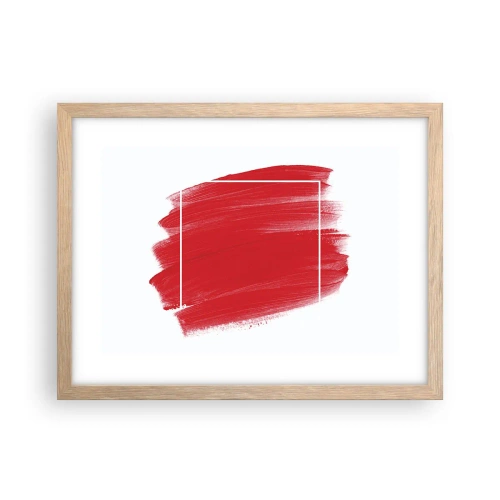 Affiche dans un chêne clair - Poster - En dehors du cadre - 40x30 cm