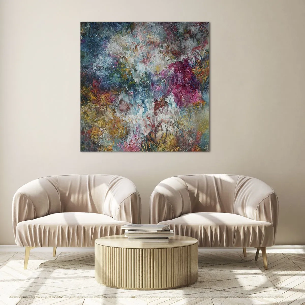 Impression sur verre - Image sur verre - En pleine floraison - 30x30 cm
