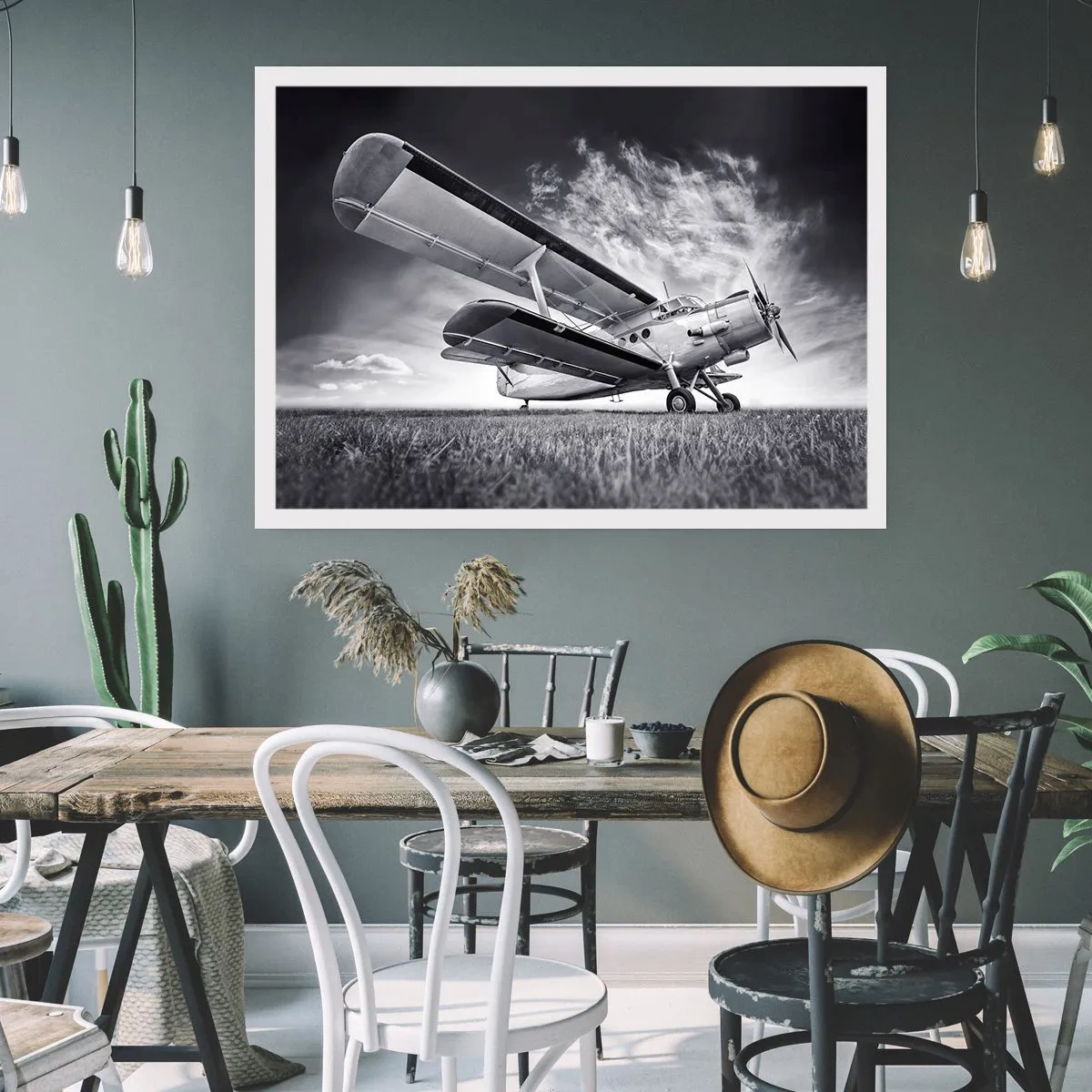 Affiche - Poster - Le pèlerin ailé - 70x50 cm