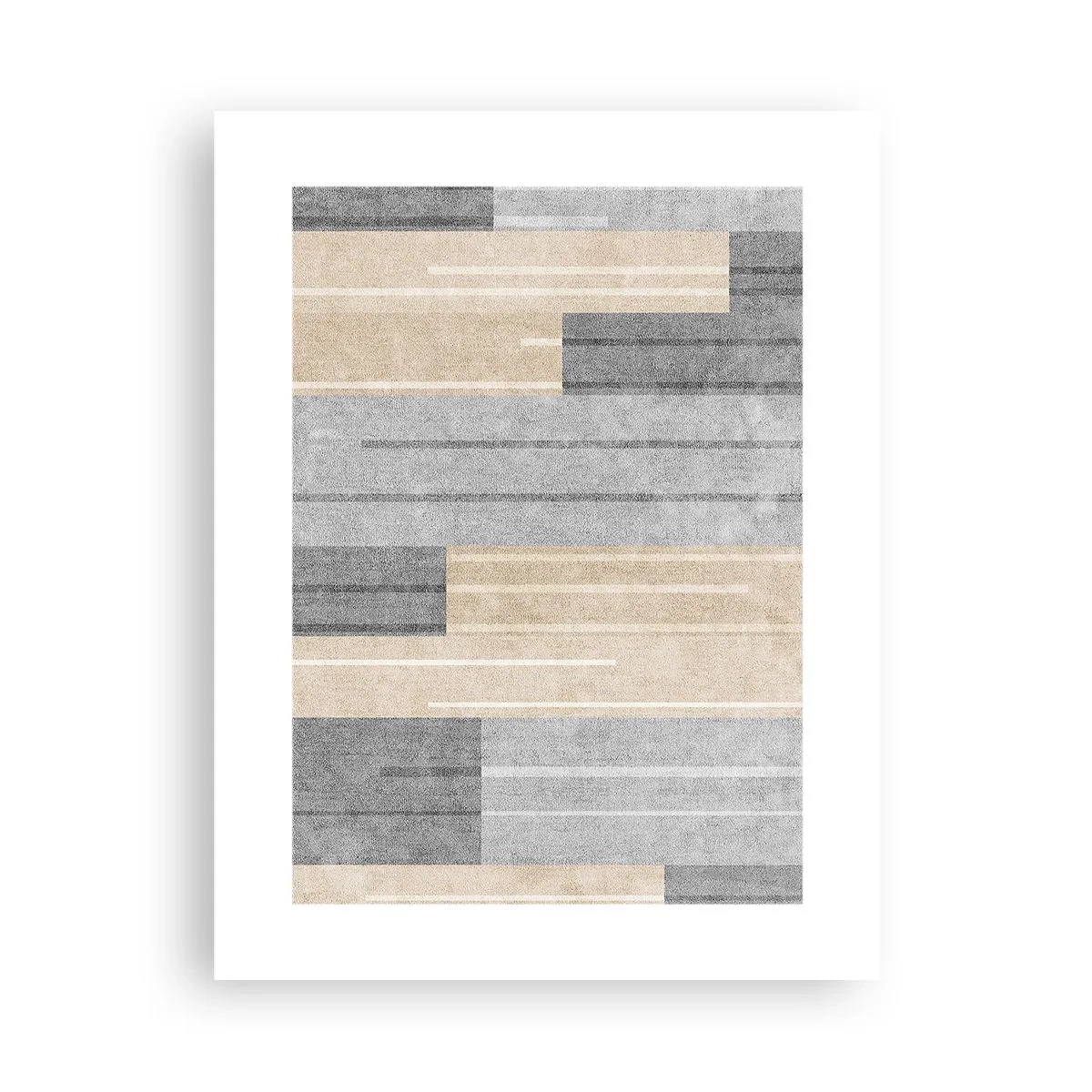 Affiche - Poster - Composition : se tenir droit - 30x40 cm