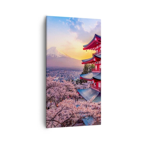 Impression sur toile - Image sur toile - Essence d'âme japonnaise - 55x100 cm