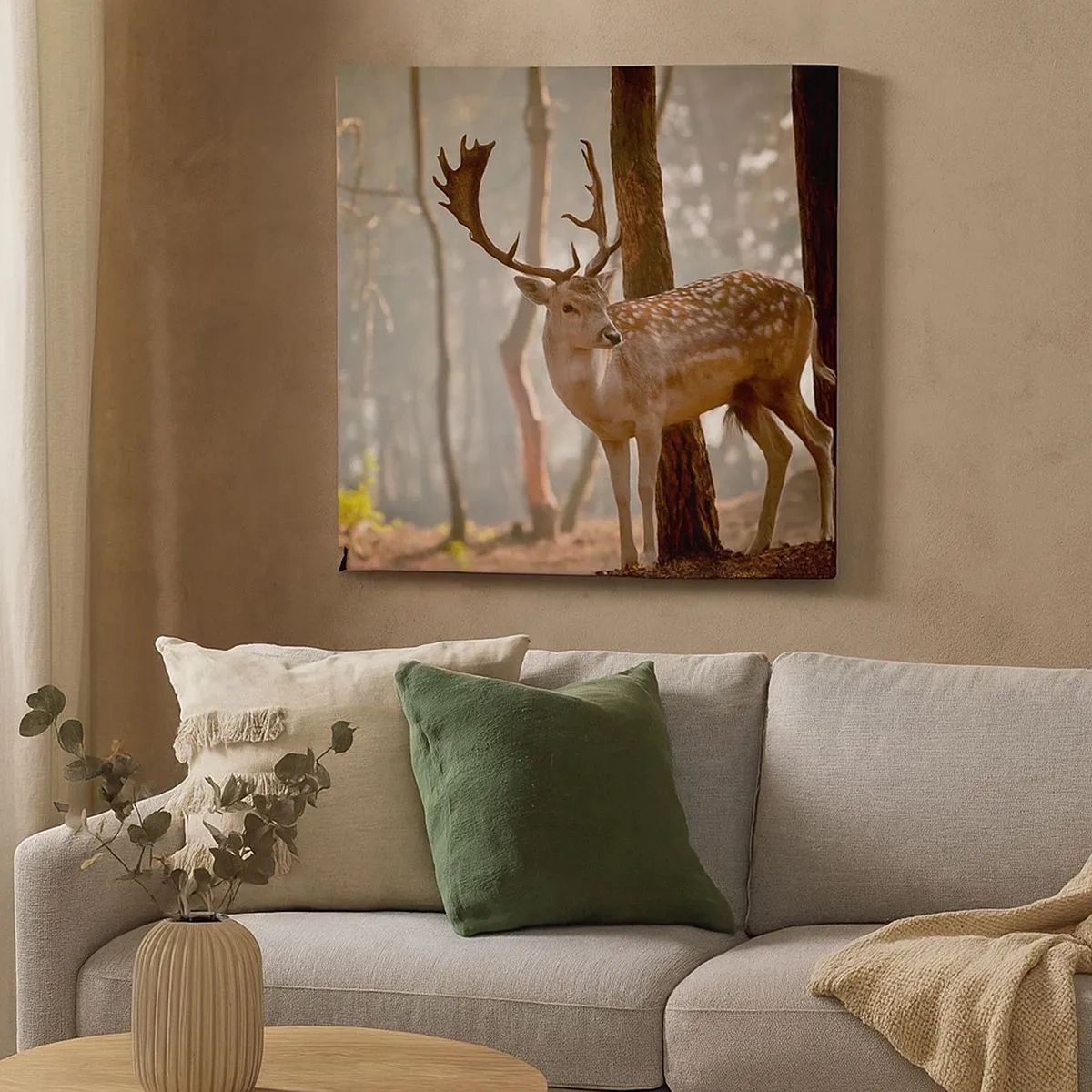 Impression sur toile - Image sur toile - La lumière de la jeunesse - 30x30 cm