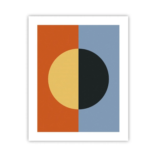 Affiche - Poster - Composition de chaleur et de fraîcheur - 40x50 cm