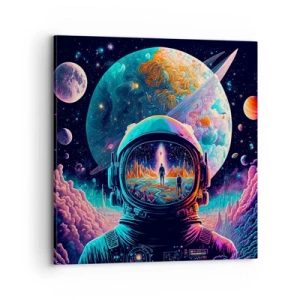 Impression sur toile - Image sur toile - Les philosophes n'en ont pas rêvé - 70x70 cm