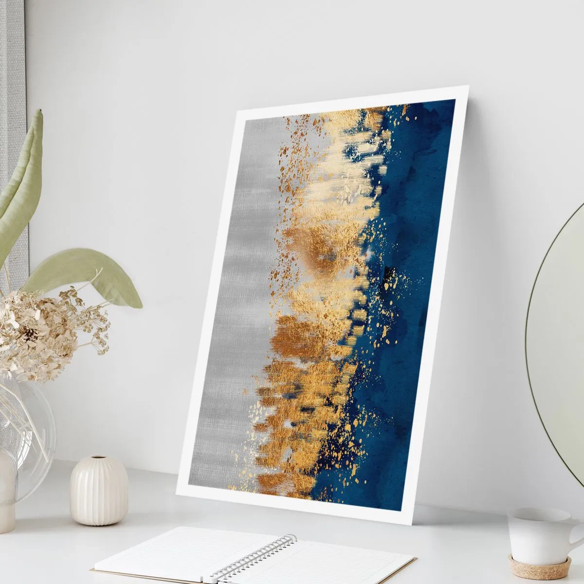 Affiche - Poster - Une composition moderne et pétillante - 40x50 cm