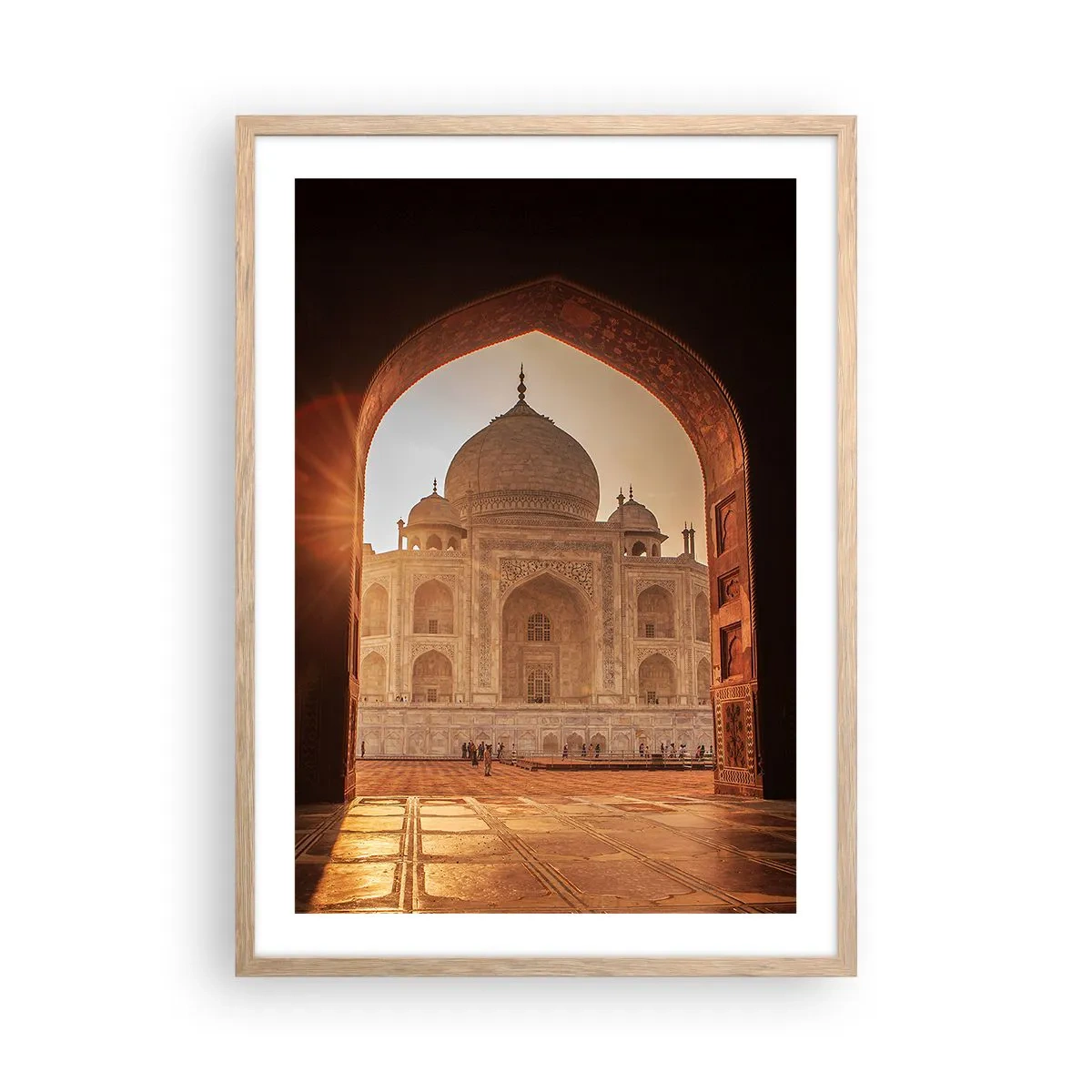 Affiche dans un chêne clair - Poster - Un monument à l'amour surnaturel - 50x70 cm