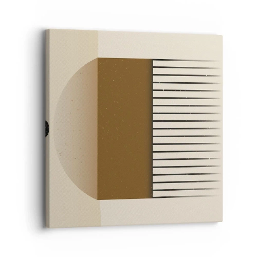 Impression sur toile - Image sur toile - Différents états - 30x30 cm