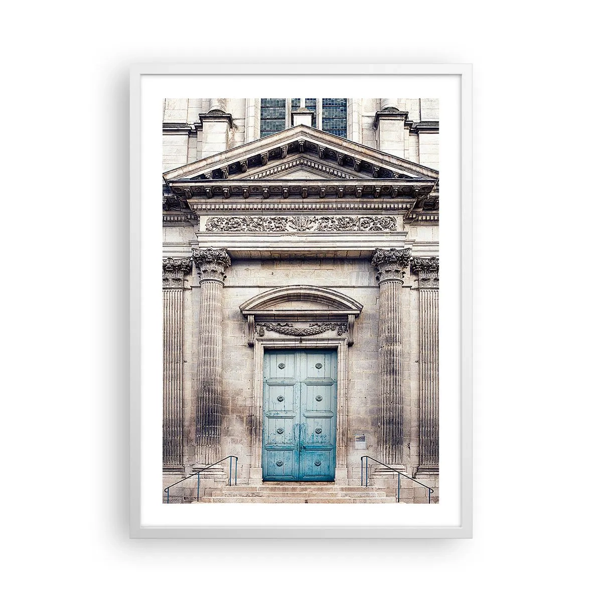Affiche dans un cadre blanc - Poster - La porte d'entrée vers le monde de l'esprit - 50x70 cm