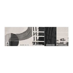 Échantillon De Papier Peint Standard Eco - Aller et retour - Minimalisme, Abstraction, Morceau - 100x30 cm