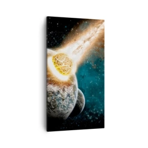 Impression sur toile - Image sur toile - Destruction ou naissance? - 45x80 cm