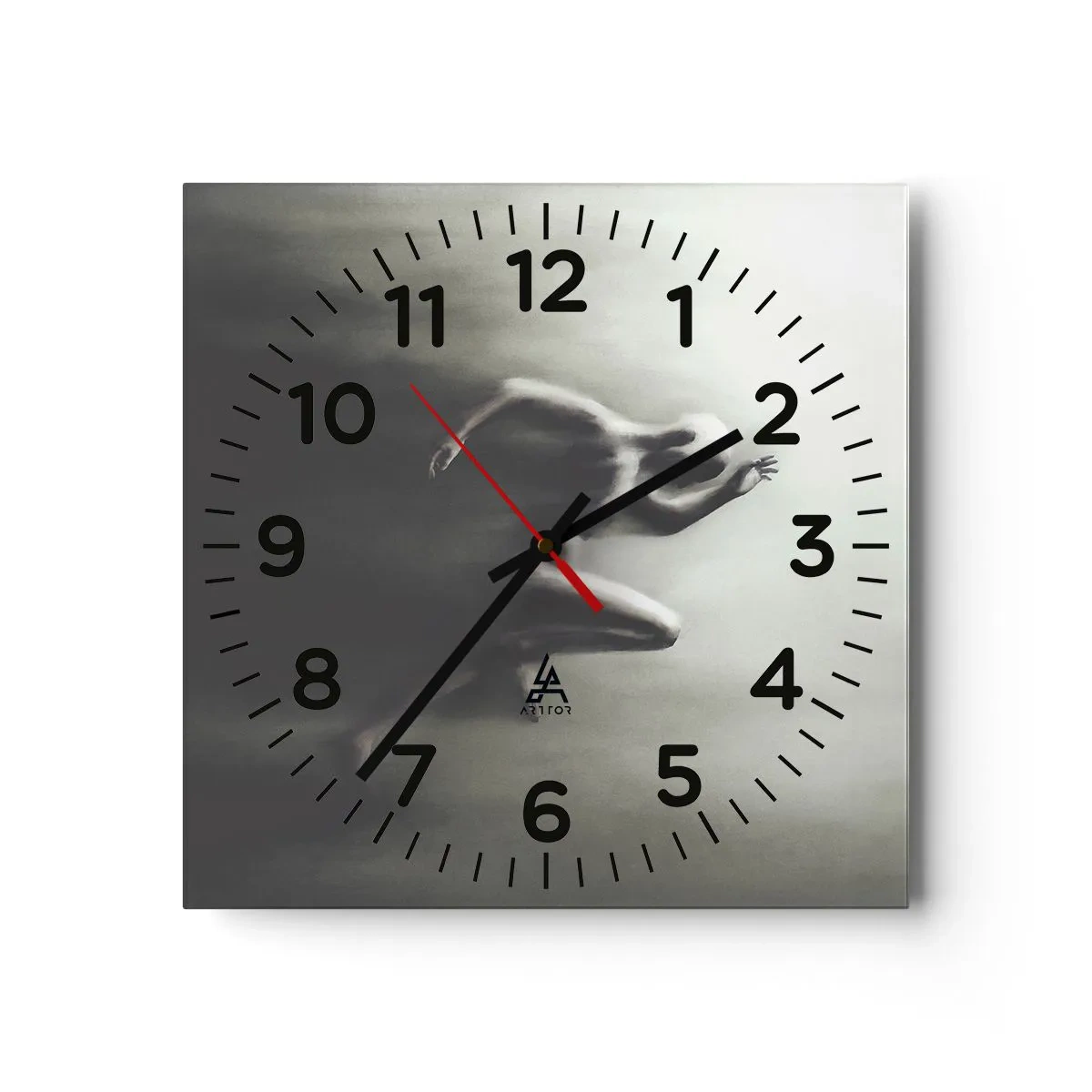 Horloge murale - Pendule murale - Inarrêtable - 40x40 cm