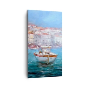 Impression sur toile - Image sur toile - Baie italienne - 45x80 cm