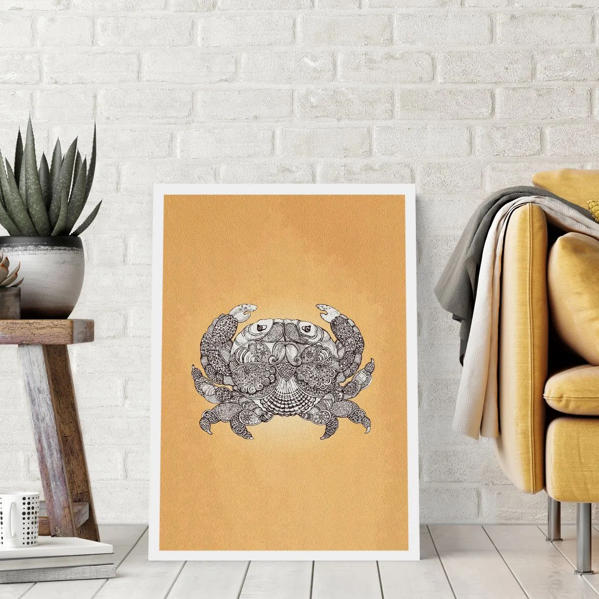 Affiche - Poster - Les contes de M. Crabe - 40x50 cm