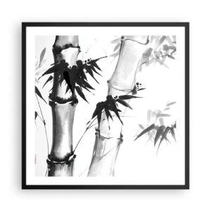 Affiche dans un cadre noir - Poster - Gros plan sur l'orient - 60x60 cm